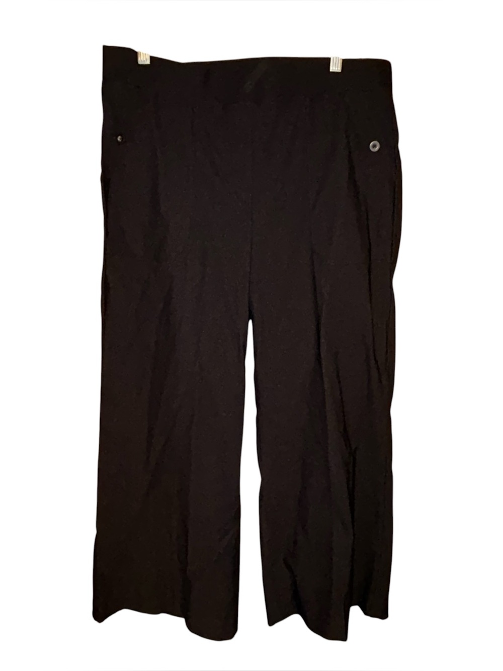 Counterparts Luxe Stretch Black Pull On Dress Pants Womens Large Career NWT